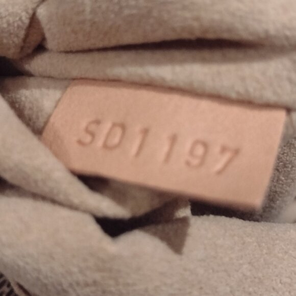 Louis Vuitton Checkered Handbag - Gray and Tan - Picture 2 of 16